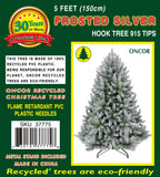 5ft Frosted Silver Fir