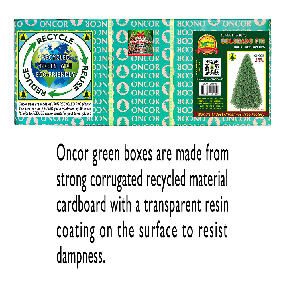 PREORDER - 10ft Colorado Fir – Oncor Recycled Trees