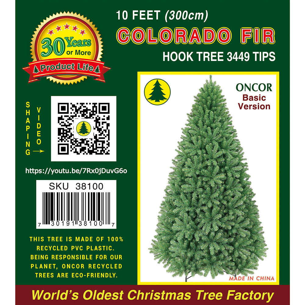 PREORDER - 10ft Colorado Fir – Oncor Recycled Trees