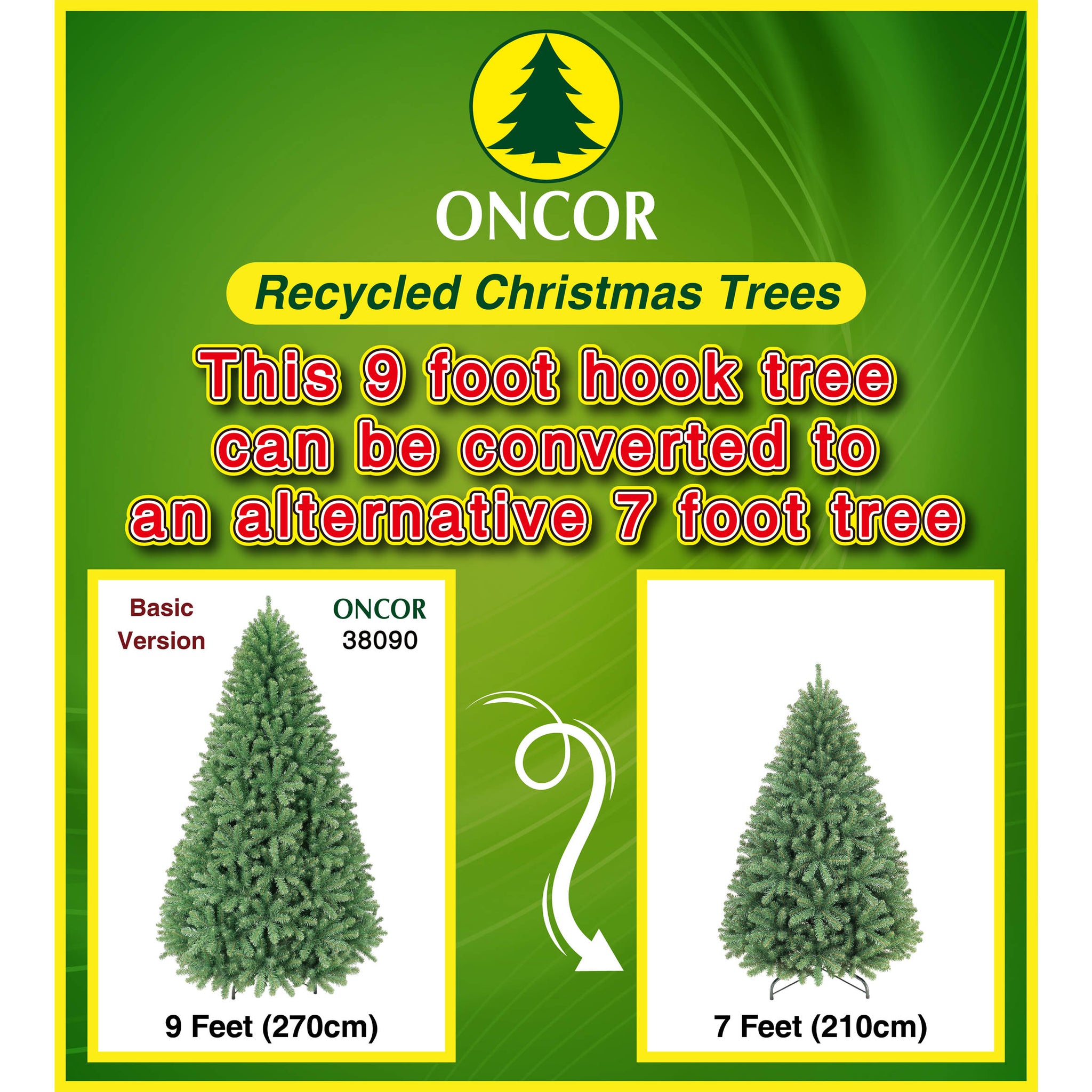 PREORDER - 9ft Colorado Fir – Oncor Recycled Trees