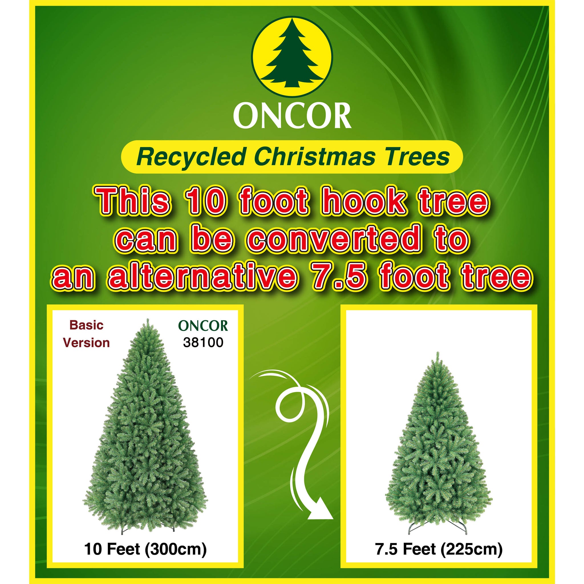 PREORDER - 10ft Colorado Fir – Oncor Recycled Trees