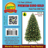 PREORDER - 7.5ft Premium Euro Gold