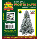 PREORDER - 9ft Frosted Silver Fir