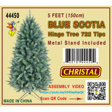 5ft Christal Blue Scotia
